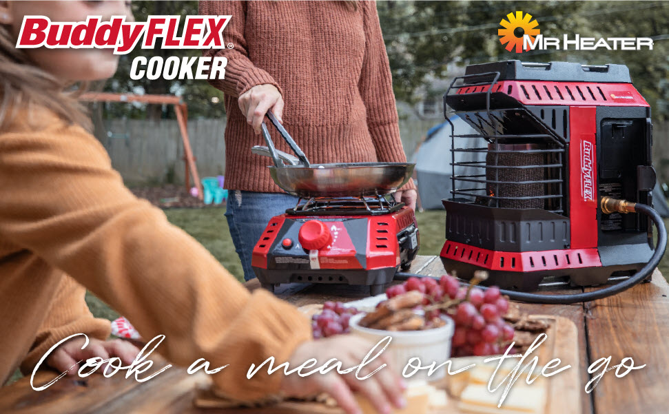 Mr Heater Buddy Flex Cooker – Wind Rose North Ltd. Outfitters