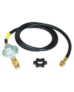 5ft Propane Hose and Regulator Assembly