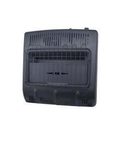 Vent Free Natural Gas Garage Heater 30,000 BTU/Hr. (Black)