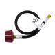 20in Red Acme Propane Hose Assembly