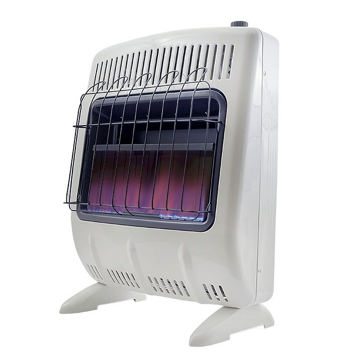 Ventless shop propane heater
